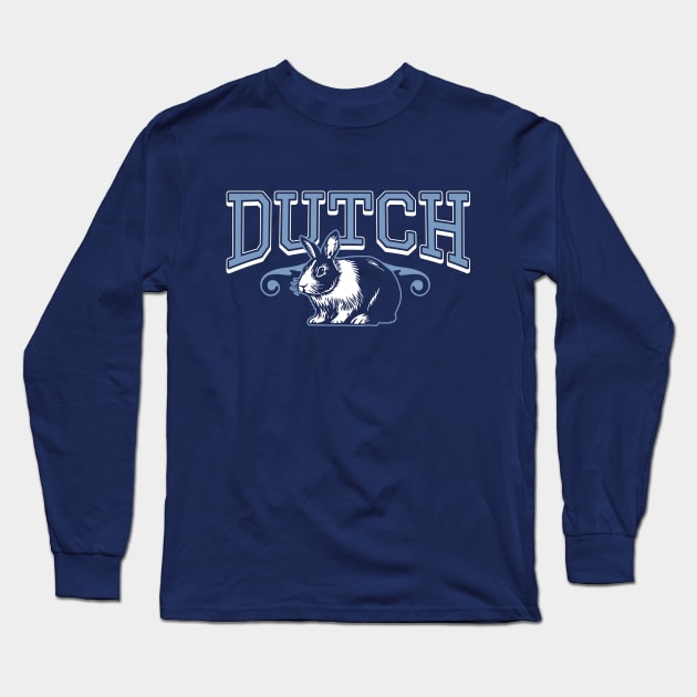 Dutch Rabbit Breed Long Sleeve T-Shirt by PiDesignzDelta